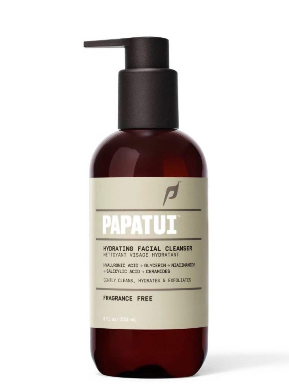 Papatui Hydrating Men's Niacinamide and
Hyaluronic Acid Face Cleanser